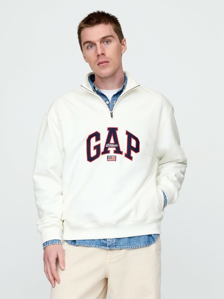 GAP Oversize majica s logom Americana GAP