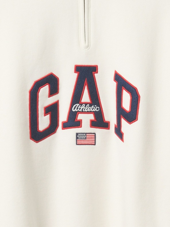 GAP Oversize majica s logom Americana GAP
