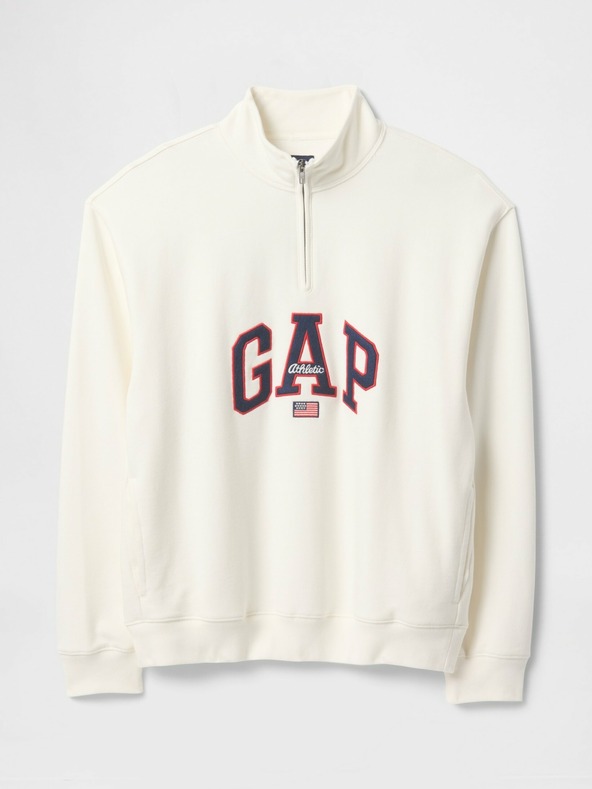 GAP Oversize majica s logom Americana GAP