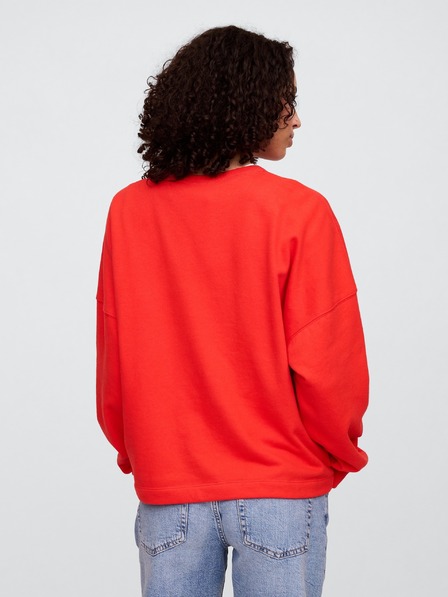 GAP Oversize majica s logom Americana GAP