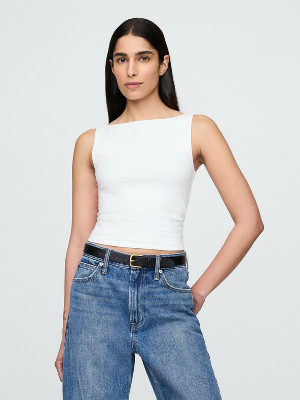 GAP Rastezljivi crop top GAP