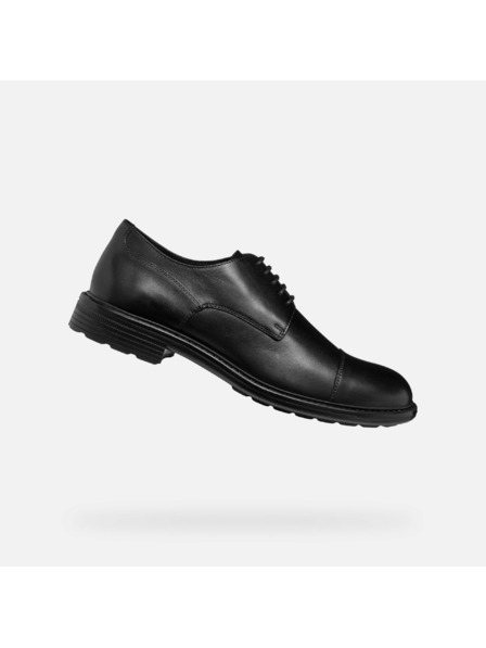 Geox Crne muške svečane cipele Geox Walk Pleasure