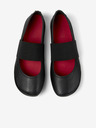 Camper Crne ženske kožne balerinke Camper Right