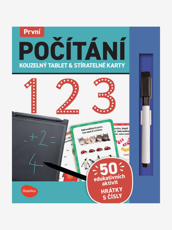ELLA & MAX Čarobni tablet i kartice koje se mogu brisati - Prvi IZRAČUN