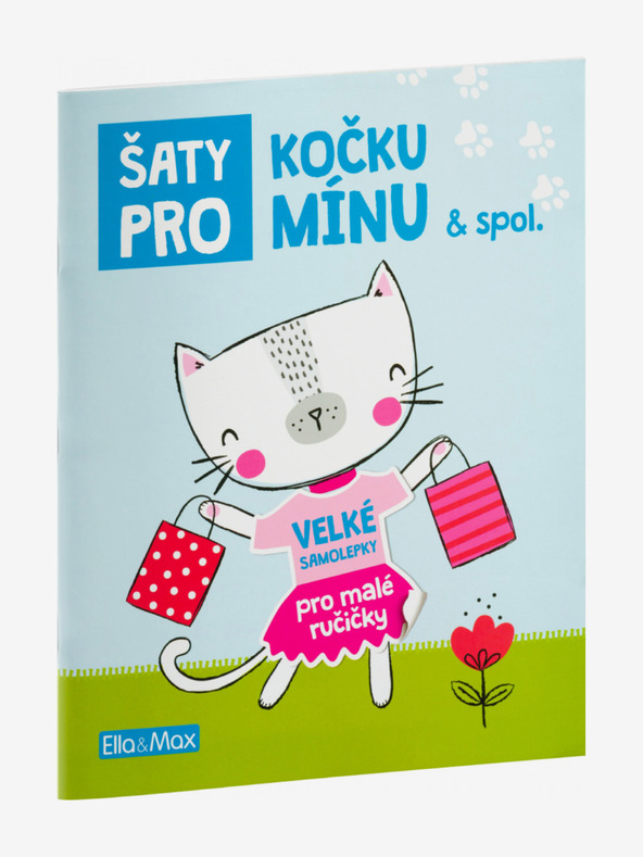 ELLA & MAX Haljina za MAČKU MINU – Knjiga naljepnica