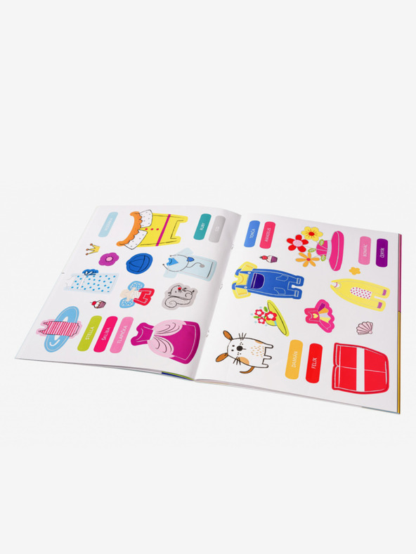 ELLA & MAX Haljina za MAČKU MINU – Knjiga naljepnica