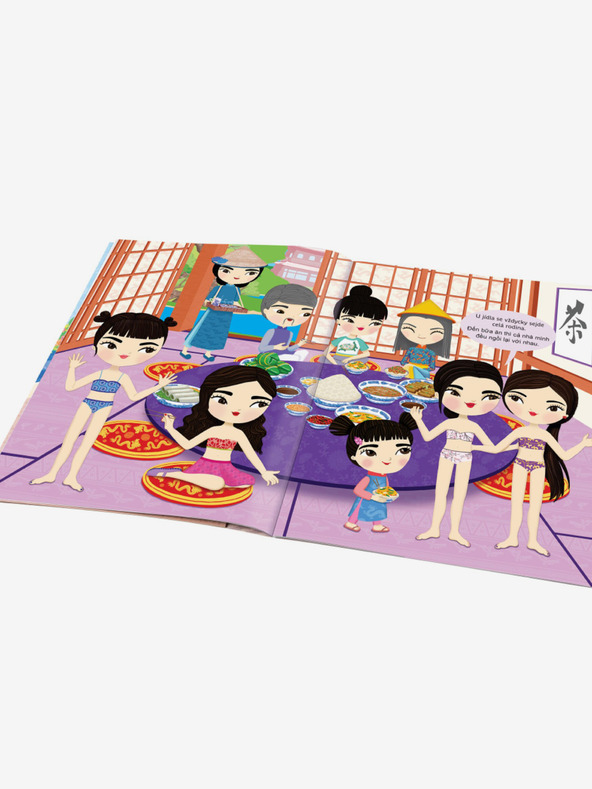 ELLA & MAX Haljine za NGOC - Knjiga naljepnica