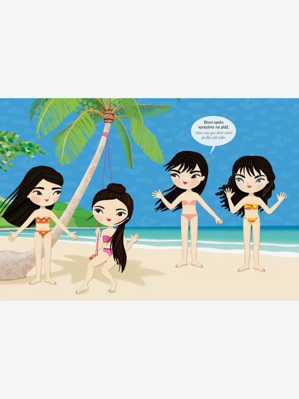 ELLA & MAX Haljine za NGOC - Knjiga naljepnica