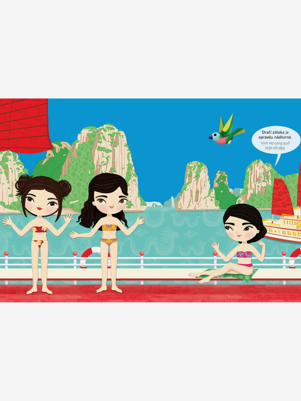 ELLA & MAX Haljine za NGOC - Knjiga naljepnica