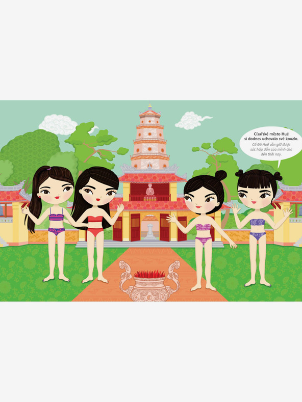 ELLA & MAX Haljine za NGOC - Knjiga naljepnica