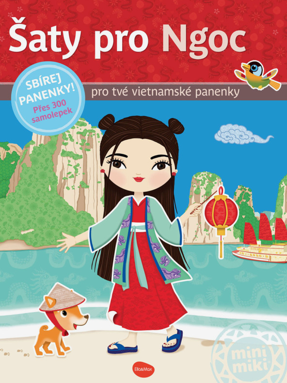 ELLA & MAX Haljine za NGOC - Knjiga naljepnica