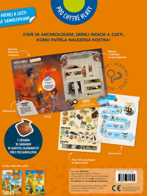 ELLA & MAX PRETHODNA MISIJA – Traži i pljačkaj pomoću naljepnica