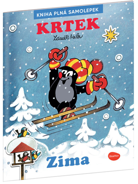ELLA & MAX KRTEK i ZIMA - Knjiga naljepnica