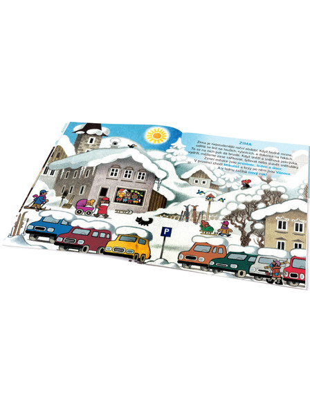 ELLA & MAX KRTEK i ZIMA - Knjiga naljepnica