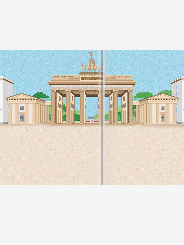 ELLA & MAX HANNA & BERLIN – Grad pun naljepnica