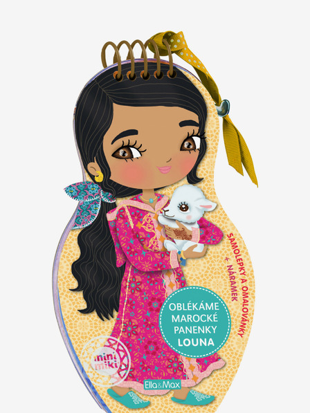 ELLA & MAX Oblačimo marokanske lutke LOUNA - Bojanke
