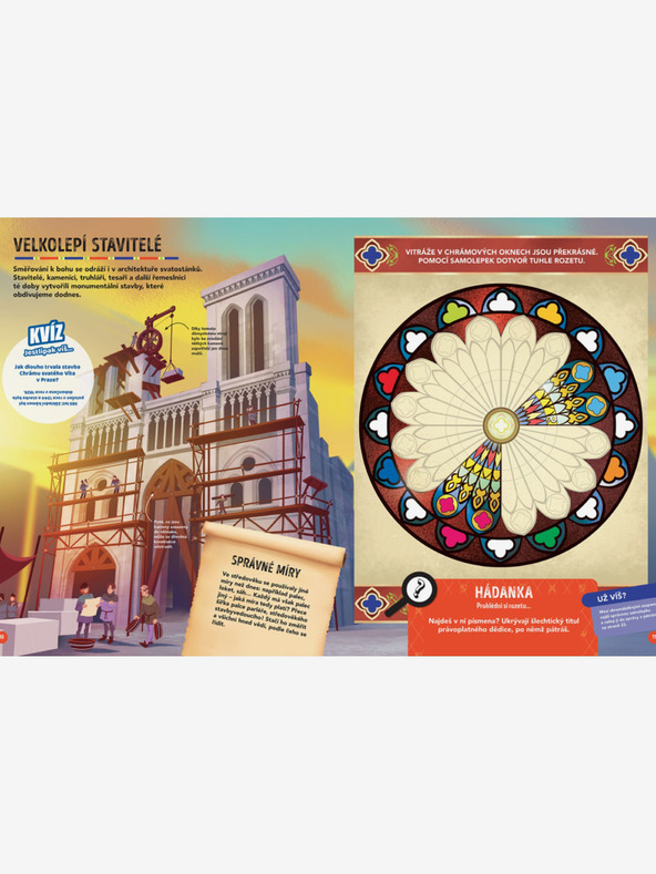 ELLA & MAX MISIJA SREDNJEG VIJEKA - Tražite i pljačkajte pomoću naljepnica