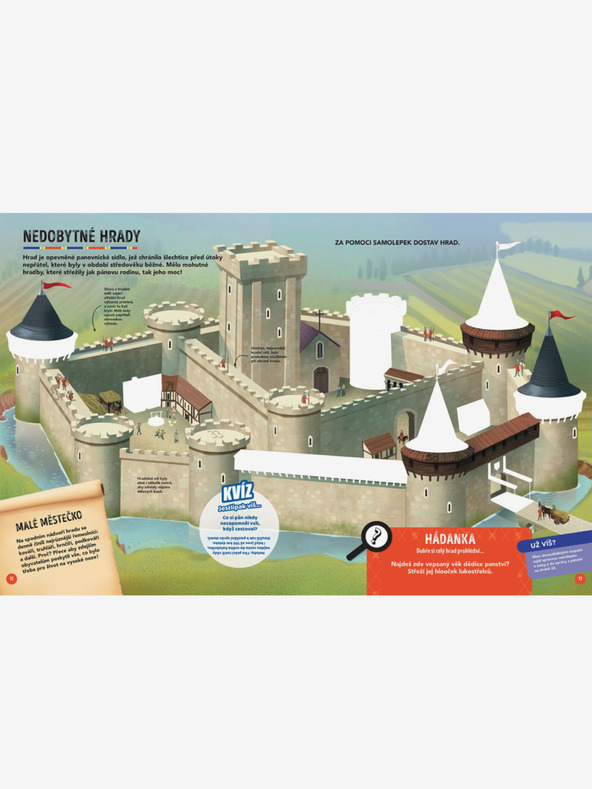 ELLA & MAX MISIJA SREDNJEG VIJEKA - Tražite i pljačkajte pomoću naljepnica