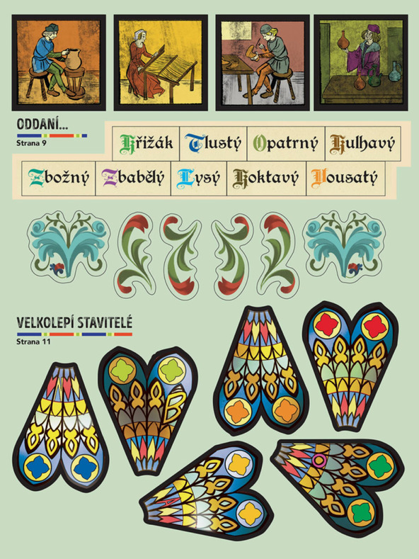 ELLA & MAX MISIJA SREDNJEG VIJEKA - Tražite i pljačkajte pomoću naljepnica