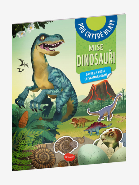 ELLA & MAX MISIJA DINOSAURUSA - Tražite i pljačkajte pomoću naljepnica