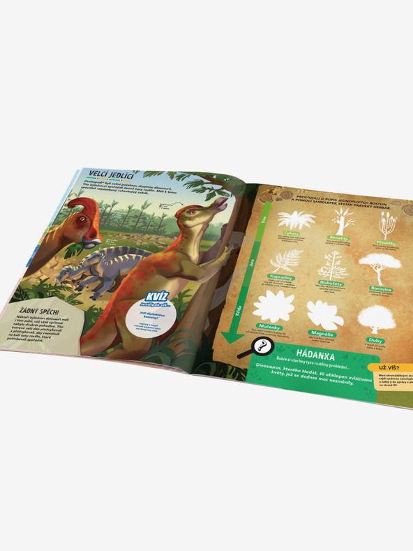 ELLA & MAX MISIJA DINOSAURUSA - Tražite i pljačkajte pomoću naljepnica