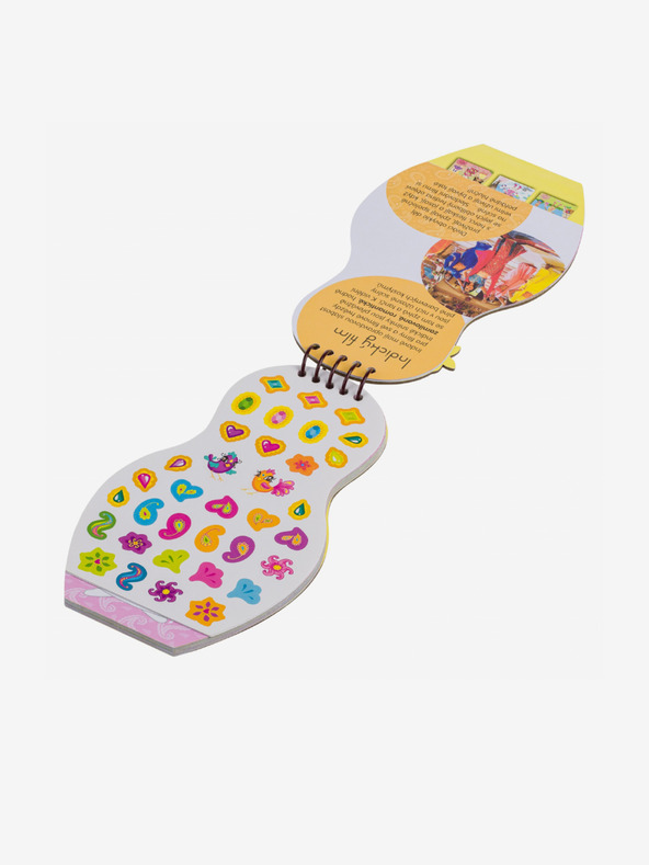 ELLA & MAX Oblačimo indijske lutke AŠNA - Bojanke