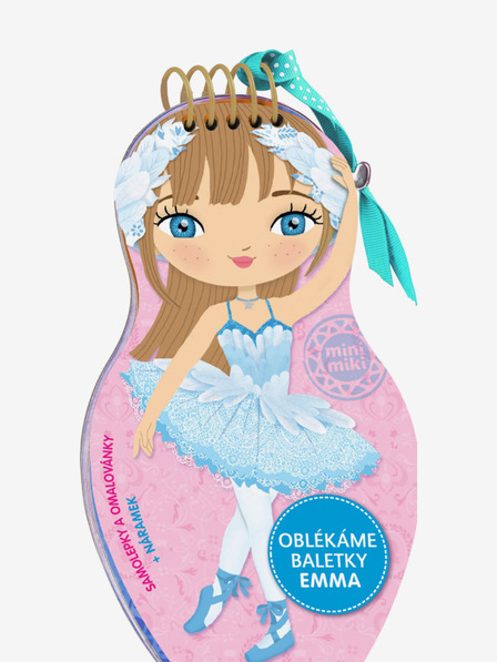 ELLA & MAX Oblačimo balerinke EMMA – Bojanka