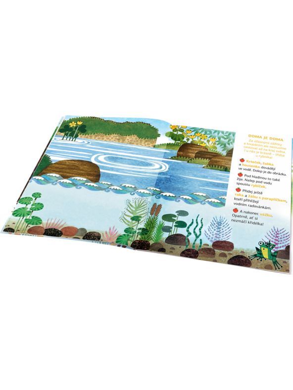 ELLA & MAX KRTEK i LJETO - Knjiga naljepnica