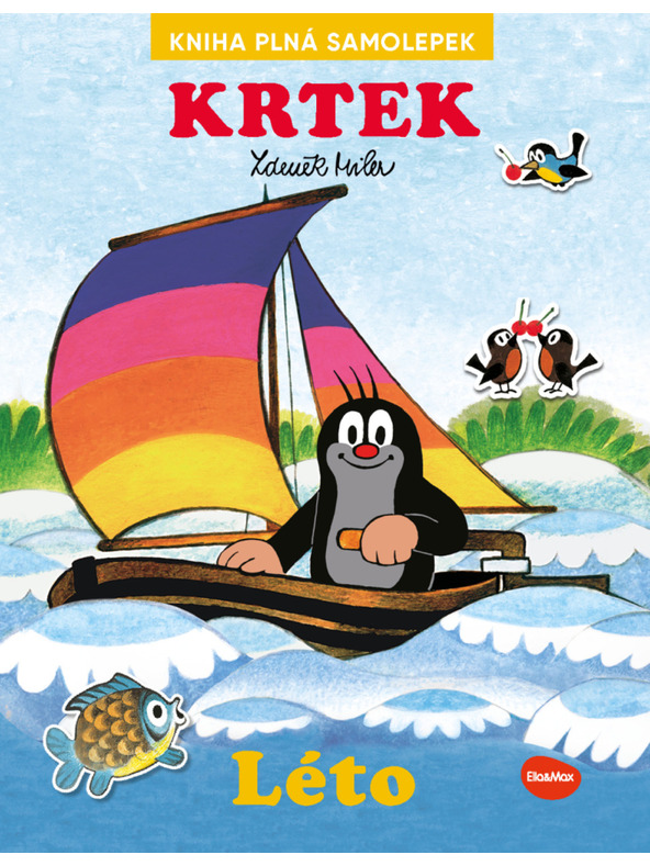ELLA & MAX KRTEK i LJETO - Knjiga naljepnica