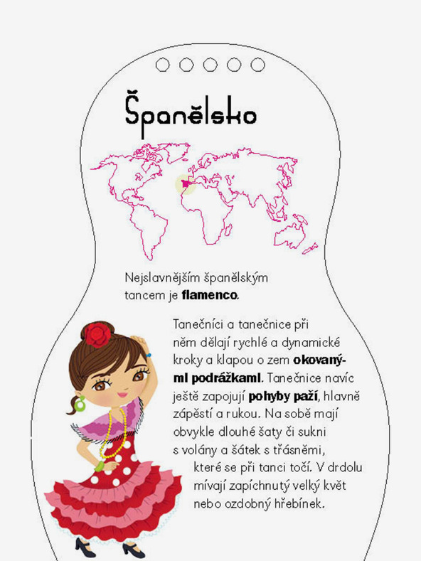 ELLA & MAX Oblačimo PLESAČE iz cijelog svijeta - Stranice za bojanje