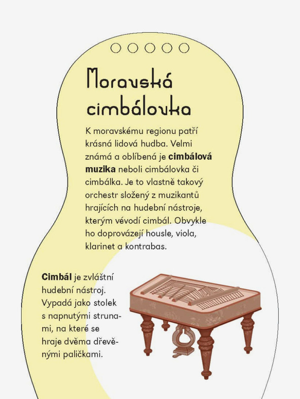 ELLA & MAX Oblačimo moravske lutke NATÁLKA - Bojanke