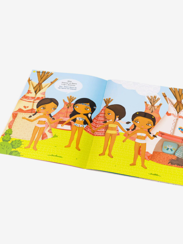 ELLA & MAX Haljine iz cijelog svijeta - knjiga naljepnica