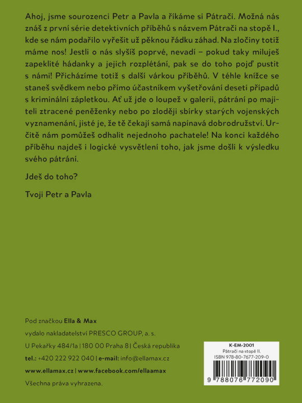 ELLA & MAX TRAGAČI II. – Dječje detektivske priče sa slagalicom