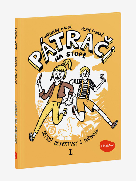 ELLA & MAX TRAGOVI STOPALA I. – Dječje detektivske priče sa slagalicom