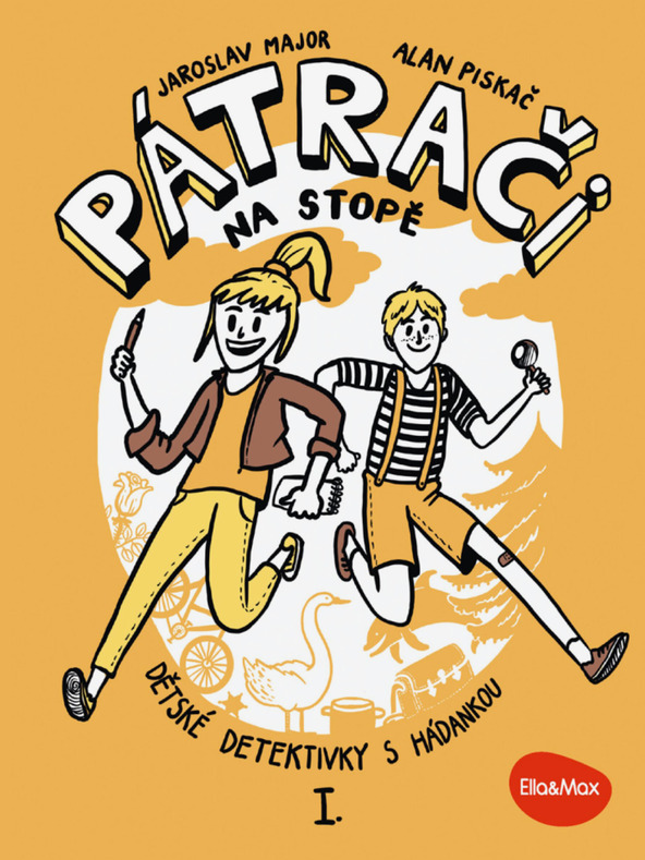 ELLA & MAX TRAGOVI STOPALA I. – Dječje detektivske priče sa slagalicom