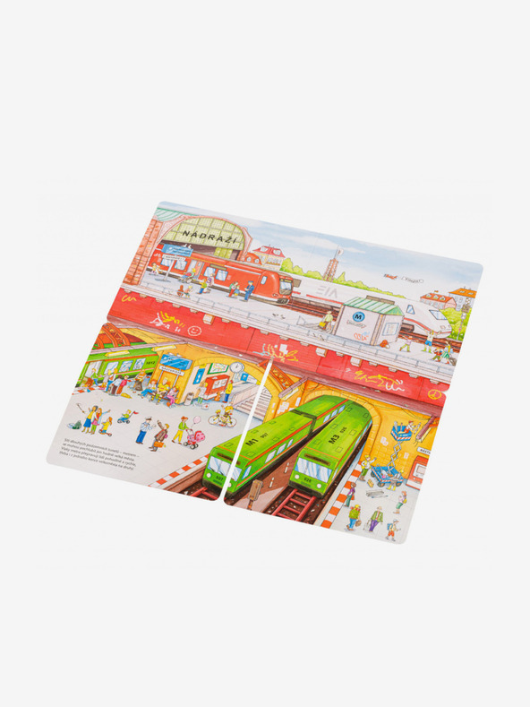 ELLA & MAX PRIJEVOZ IZNAD I ISPOD ZEMLJE – Veliko formatna preklopna knjiga