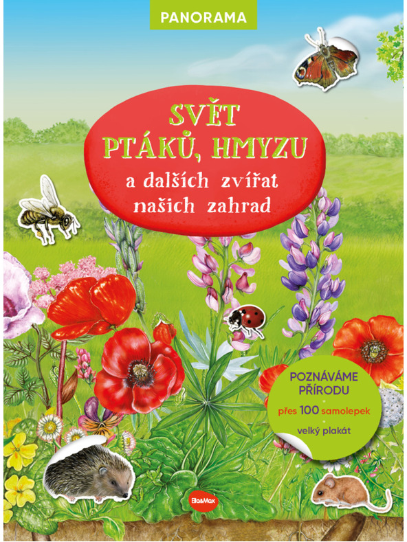 ELLA & MAX SVIJET PTICA, KUKACA i ostalih životinja naših vrtova - Knjižica s posterom i naljepnicama