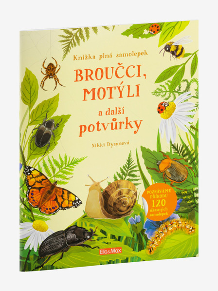 ELLA & MAX KRUBE, LEPTIRI i ostala bića - Knjiga naljepnica