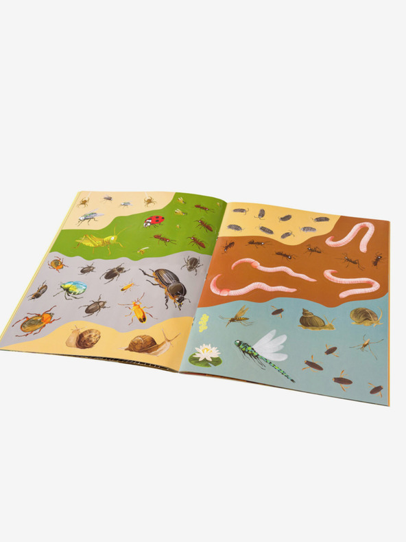 ELLA & MAX KRUBE, LEPTIRI i ostala bića - Knjiga naljepnica