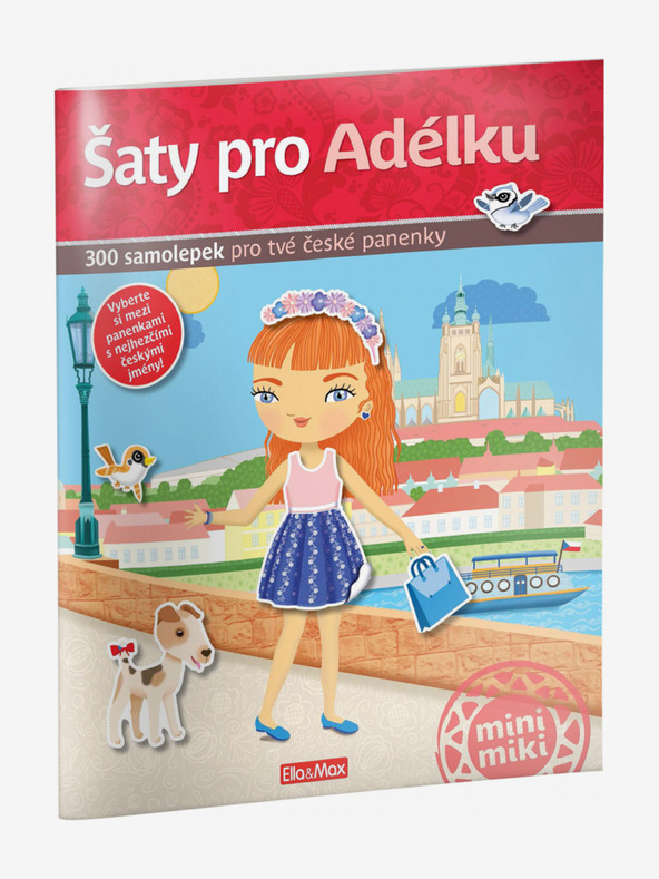 ELLA & MAX Haljine za ADÉLKU ─ Knjiga naljepnica