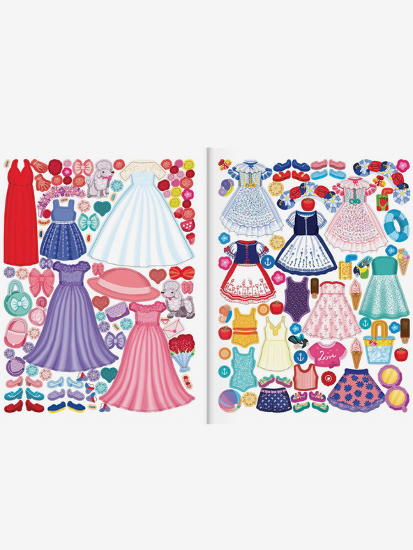 ELLA & MAX Haljine za ADÉLKU ─ Knjiga naljepnica
