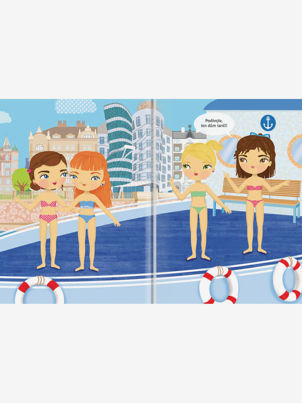 ELLA & MAX Haljine za ADÉLKU ─ Knjiga naljepnica