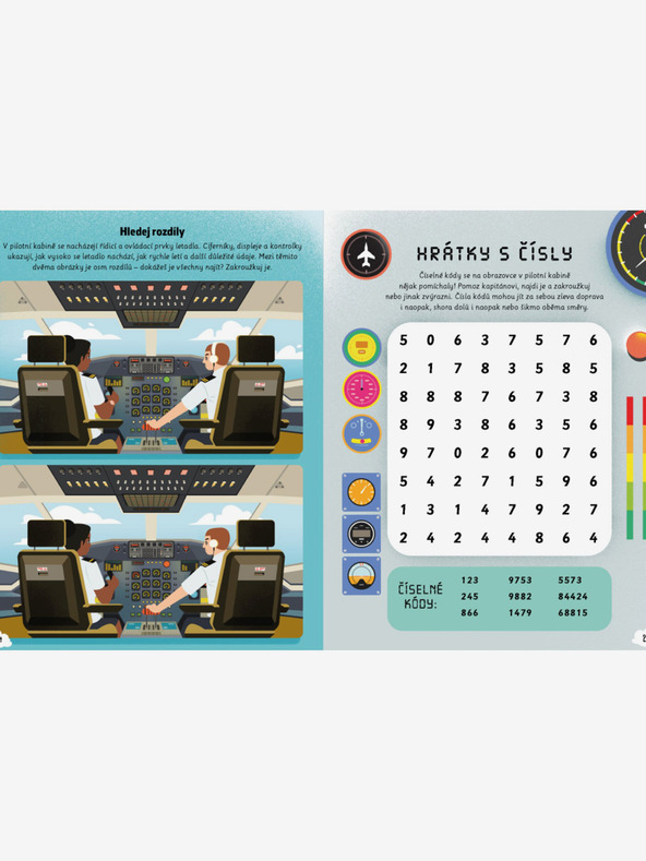 ELLA & MAX Knjiga za putovanje AVIONOM – Stop dosadi: kvizovi, zagonetke, igre