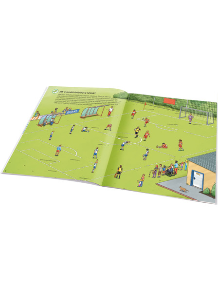 ELLA & MAX Moja prva knjiga naljepnica - NOGOMET