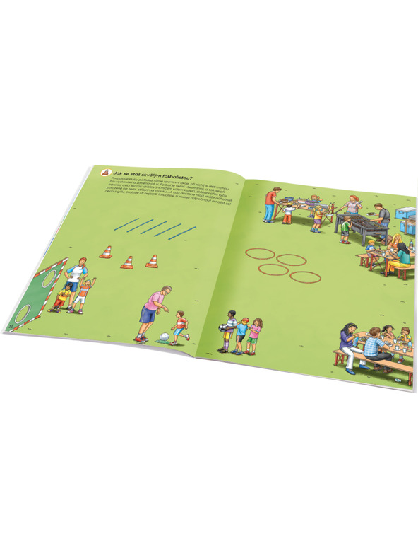 ELLA & MAX Moja prva knjiga naljepnica - NOGOMET