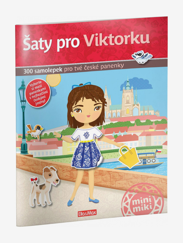 ELLA & MAX Haljine za VIKTORKU ─ Knjiga naljepnica