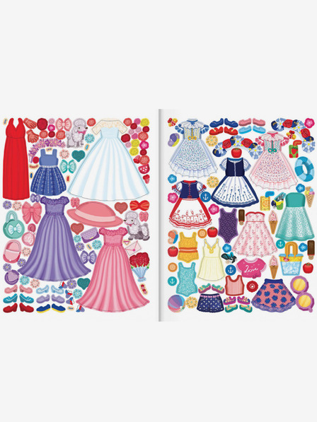 ELLA & MAX Haljine za VIKTORKU ─ Knjiga naljepnica