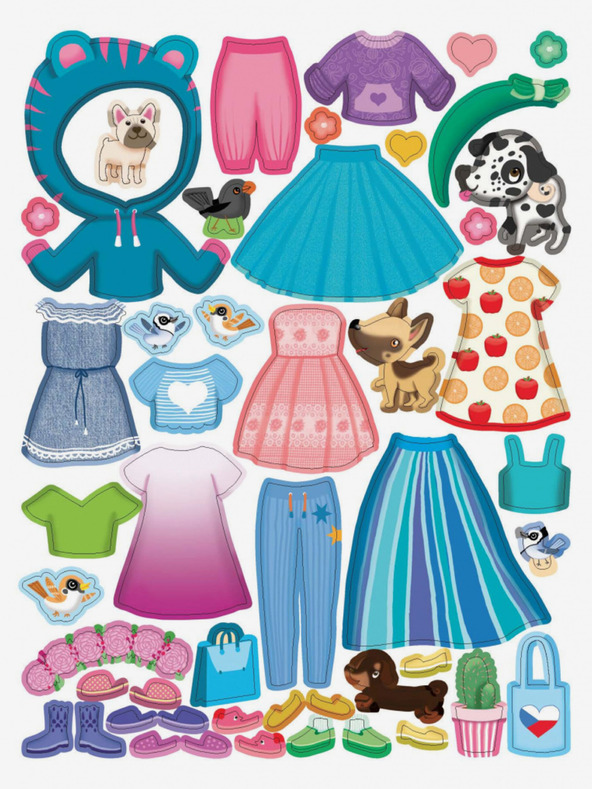 ELLA & MAX Haljine za VIKTORKU ─ Knjiga naljepnica