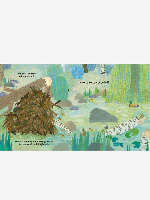 ELLA & MAX Tko se ovdje skriva? POKRAJ RIJEKE - Knjiga s prozorima na šarke