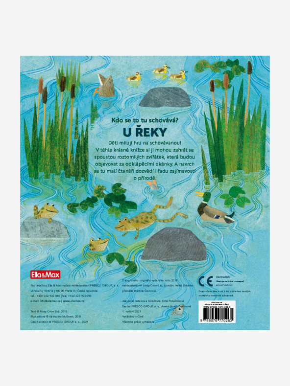 ELLA & MAX Tko se ovdje skriva? POKRAJ RIJEKE - Knjiga s prozorima na šarke